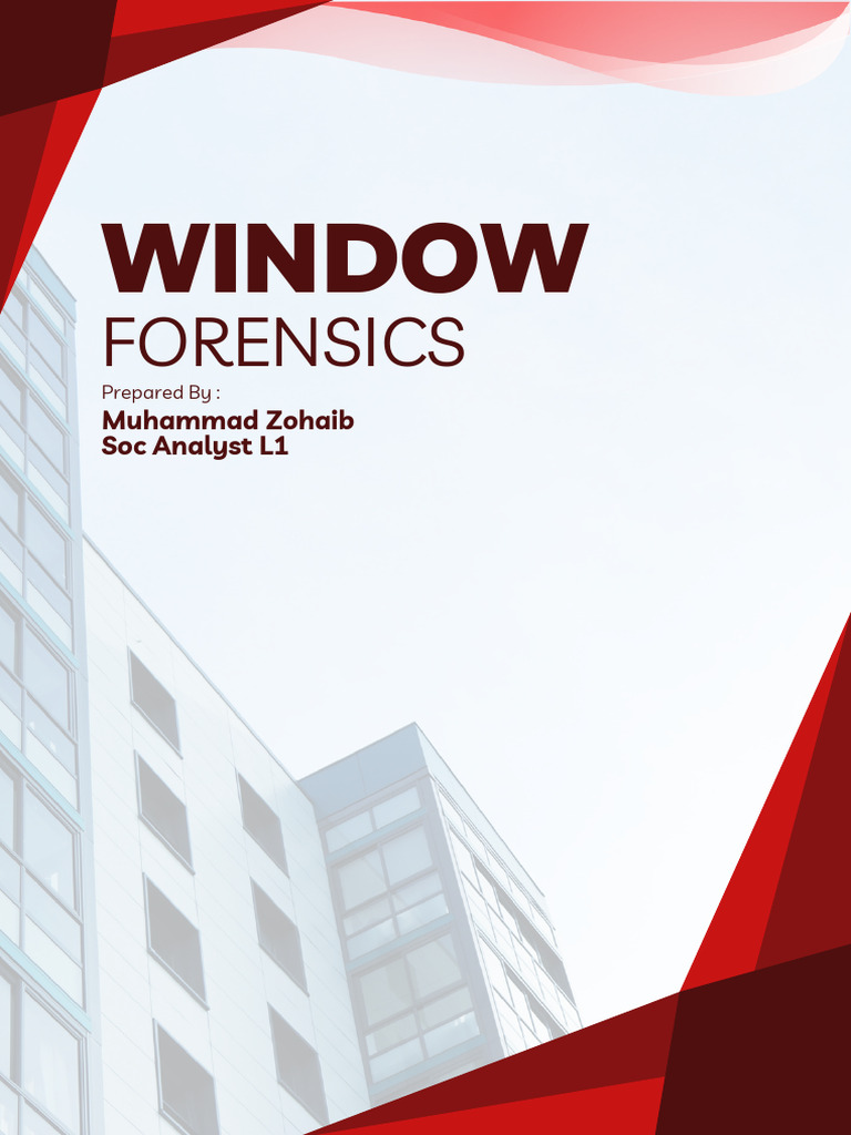 Windows Registry Forensics Guide | PDF | Windows Registry | Microsoft ...