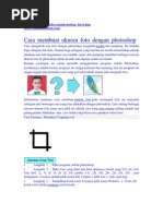 Download CaraMembuatUkuranFotoDenganPhotoshop-TUTORIALbyElKasihSN93291722 doc pdf