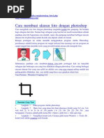 Download Cara Membuat Ukuran Foto Dengan Photoshop-TUTORIAL by El Kasih SN93291722 doc pdf