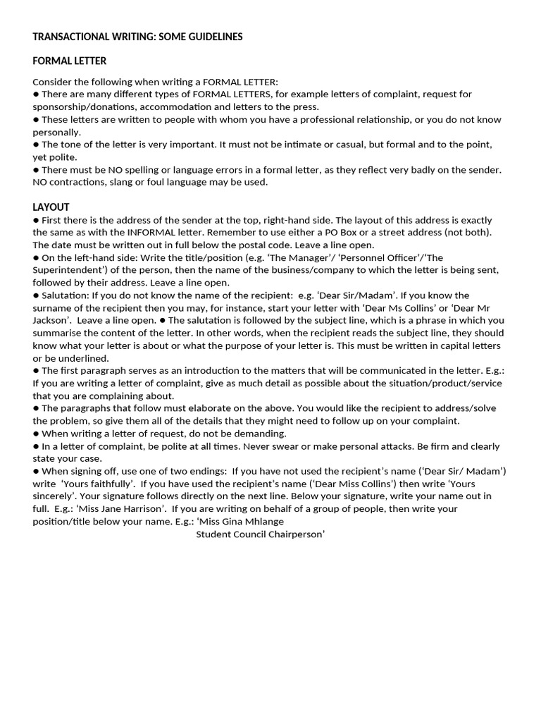 Transactional Formats v3 | PDF | Quotation Mark