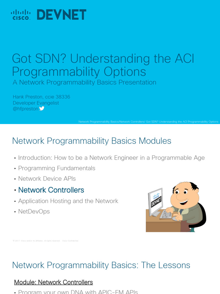 ACI Programmability Options Explained | PDF | Information Technology ...