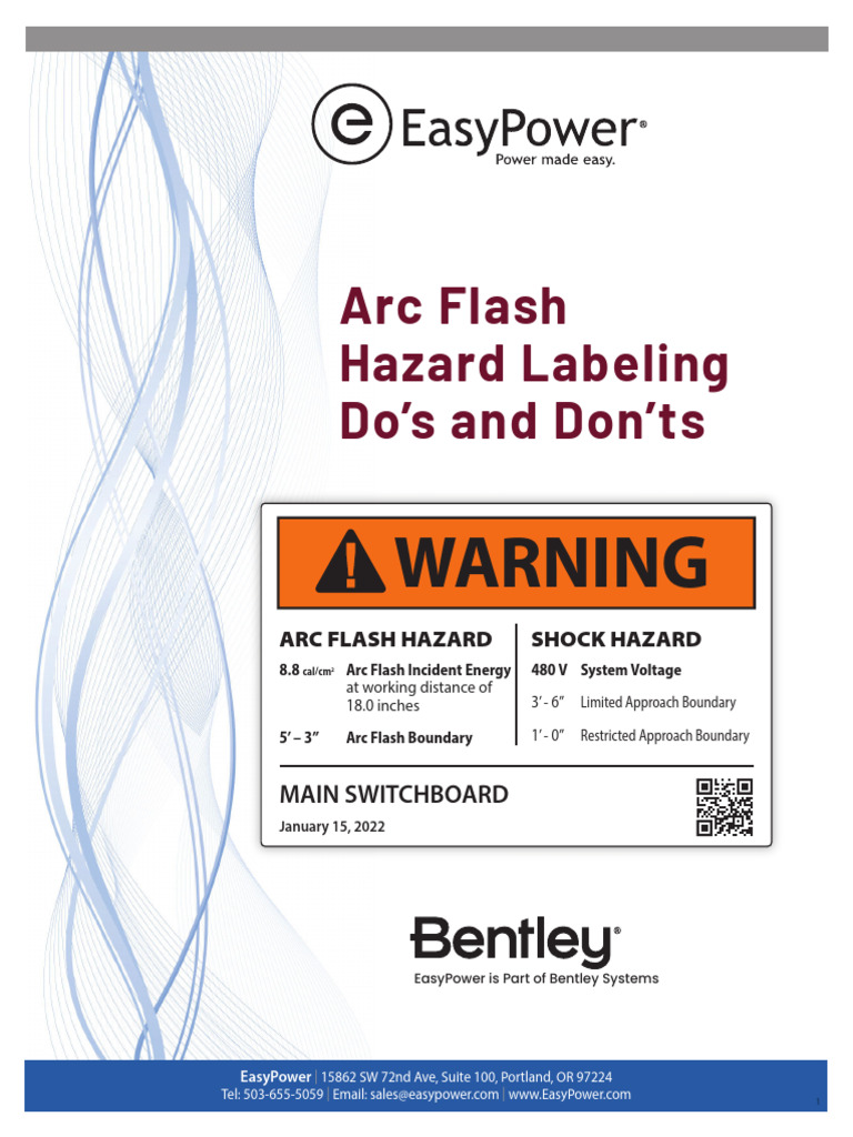Arc Flash Hazard Labeling Do's and Don'Ts | PDF | Electricity ...