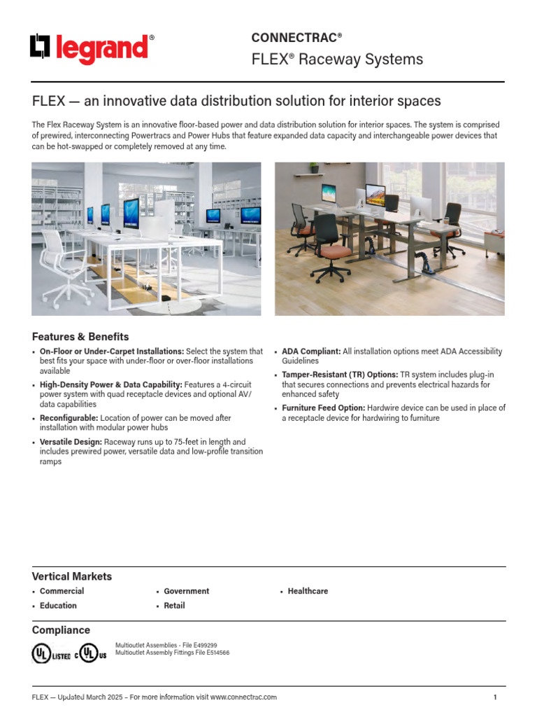 Connectrac Flex Raceway System Overview | PDF | Electricity ...