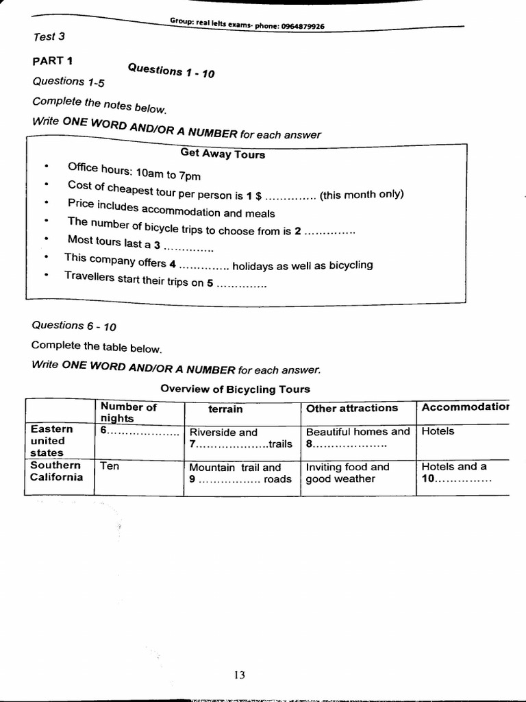 L-Test 3 | PDF