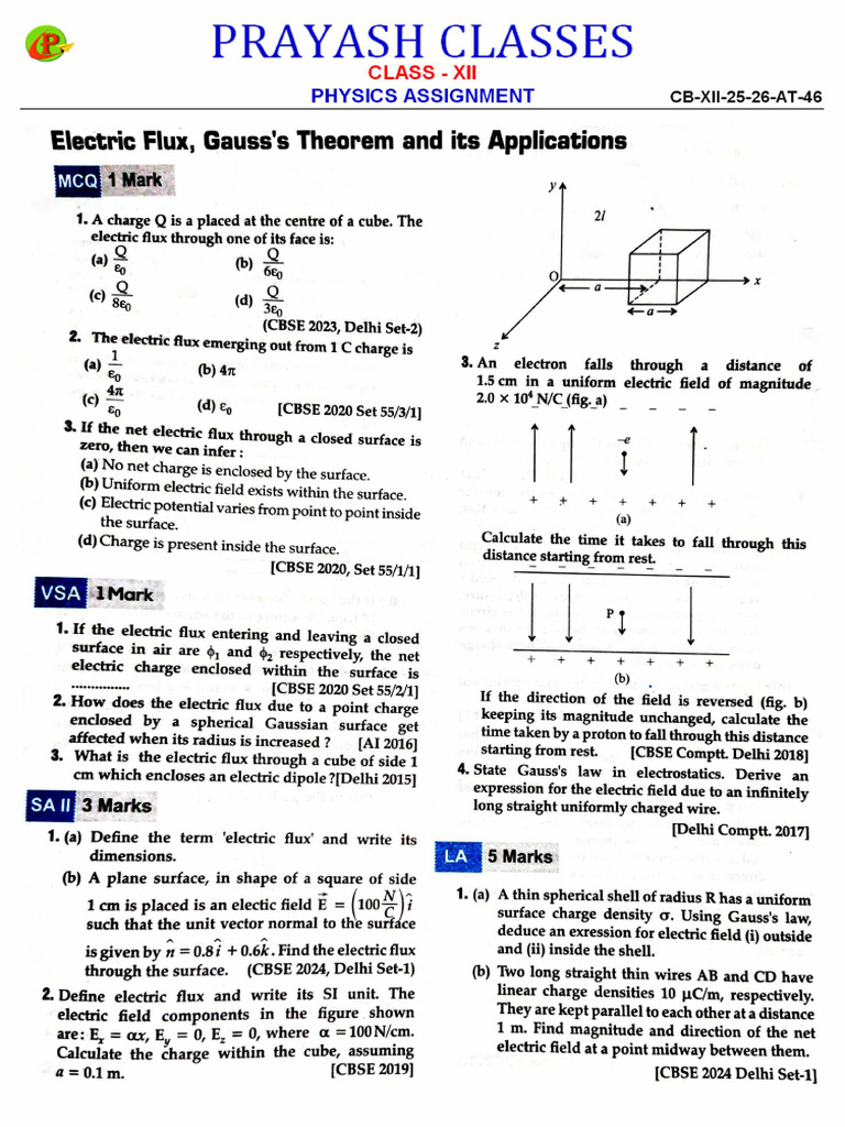 46 Physics Assignment | PDF