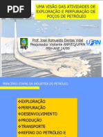 Uma visão das atividades de exploração e produção de petróleo