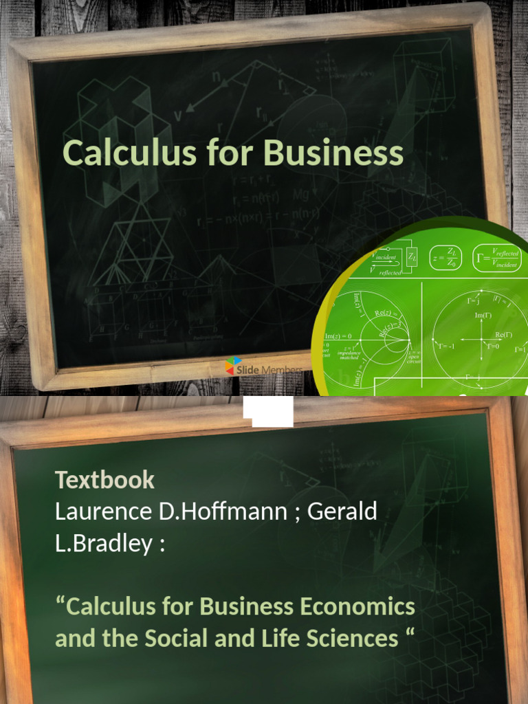Business Calculus Textbook Overview | PDF | Function (Mathematics ...