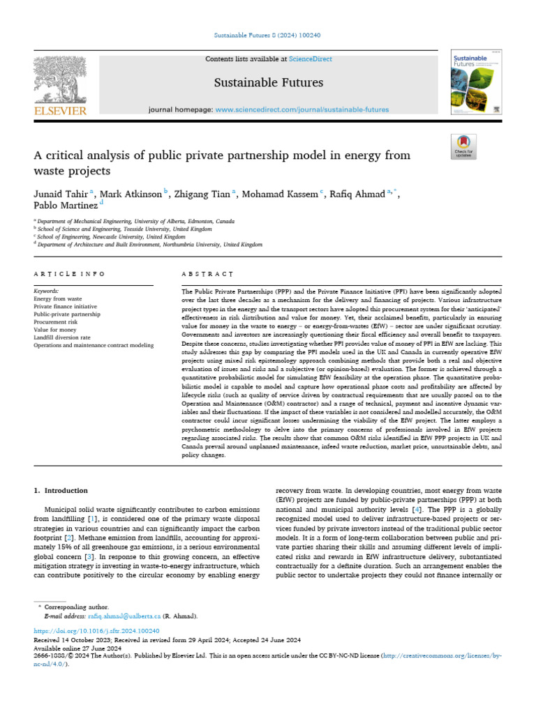 16 - A Critical Analysis of Public Private Partnership Model in Energy ...