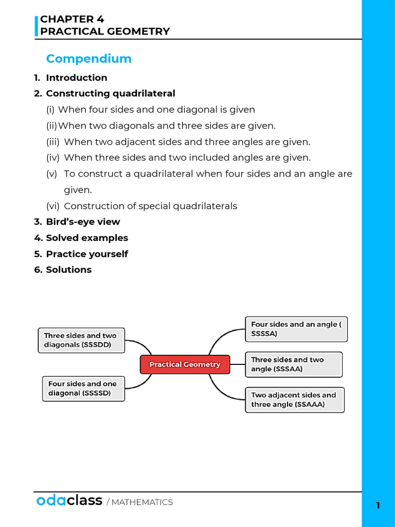 Constructing Quadrilaterals Guide | PDF | Rectangle | Geometric Shapes