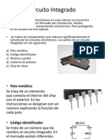 CI: Componente electrónico en cápsula con circuito integrado