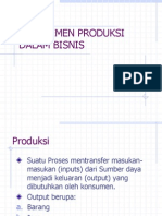 Manajemen Produksi