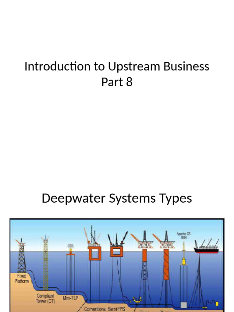 Intro To Upstream Business Part 8 | PDF | Watercraft | Petroleum Industry