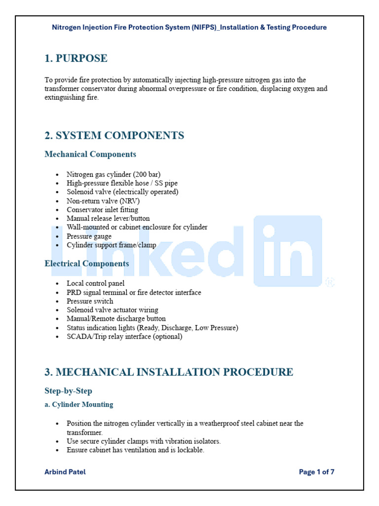 NIFPS Installation and Testing Guide | PDF | Valve | Pipe (Fluid ...