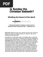 Is Sunday the Christian Sabbath