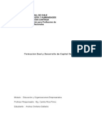 Monografía Educación capital humano avanzado