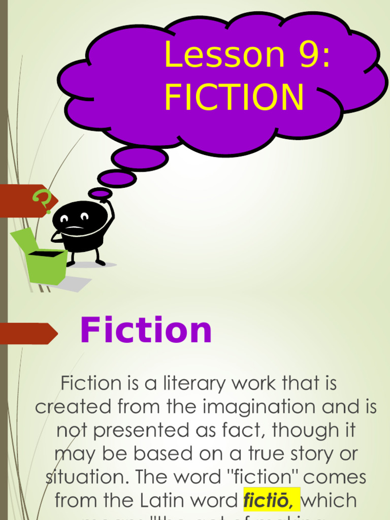 Subdivisions and Elements of Fiction | PDF | Novels | Fantasy