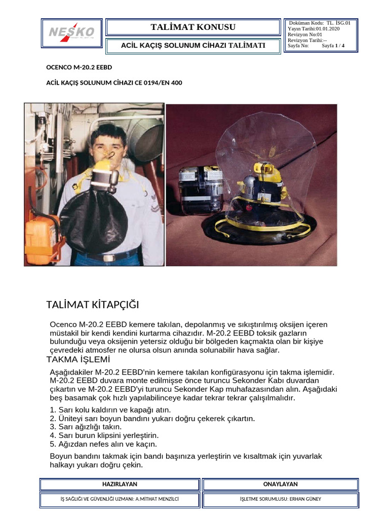Ocenco Ofk Talimat | PDF