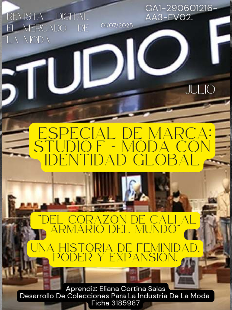 Studio F: Moda Latina con Identidad Global | PDF | Moda | Marca