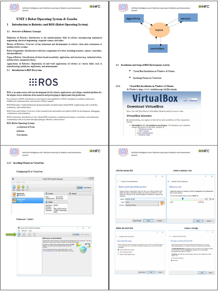 ROS Distro Installation Guide | PDF | Robot | Robotics