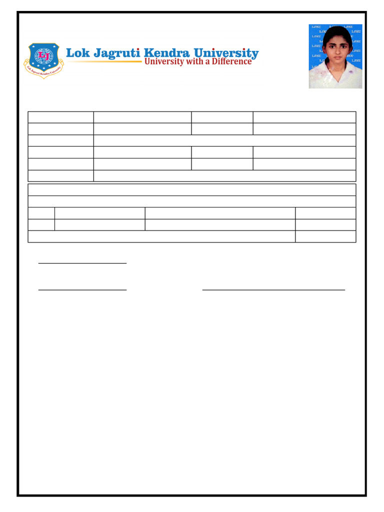 Examination Form | PDF