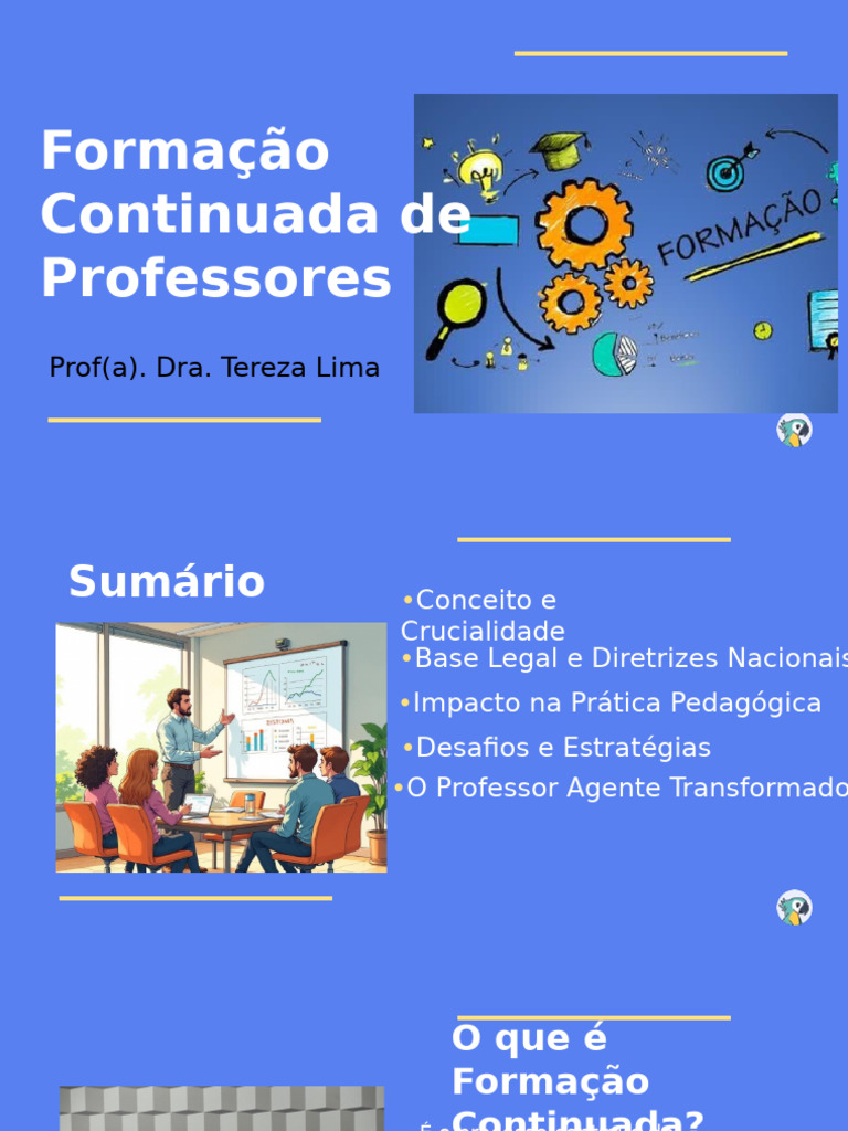 Formação Continuada de Professores: Impactos e Desafios | PDF ...