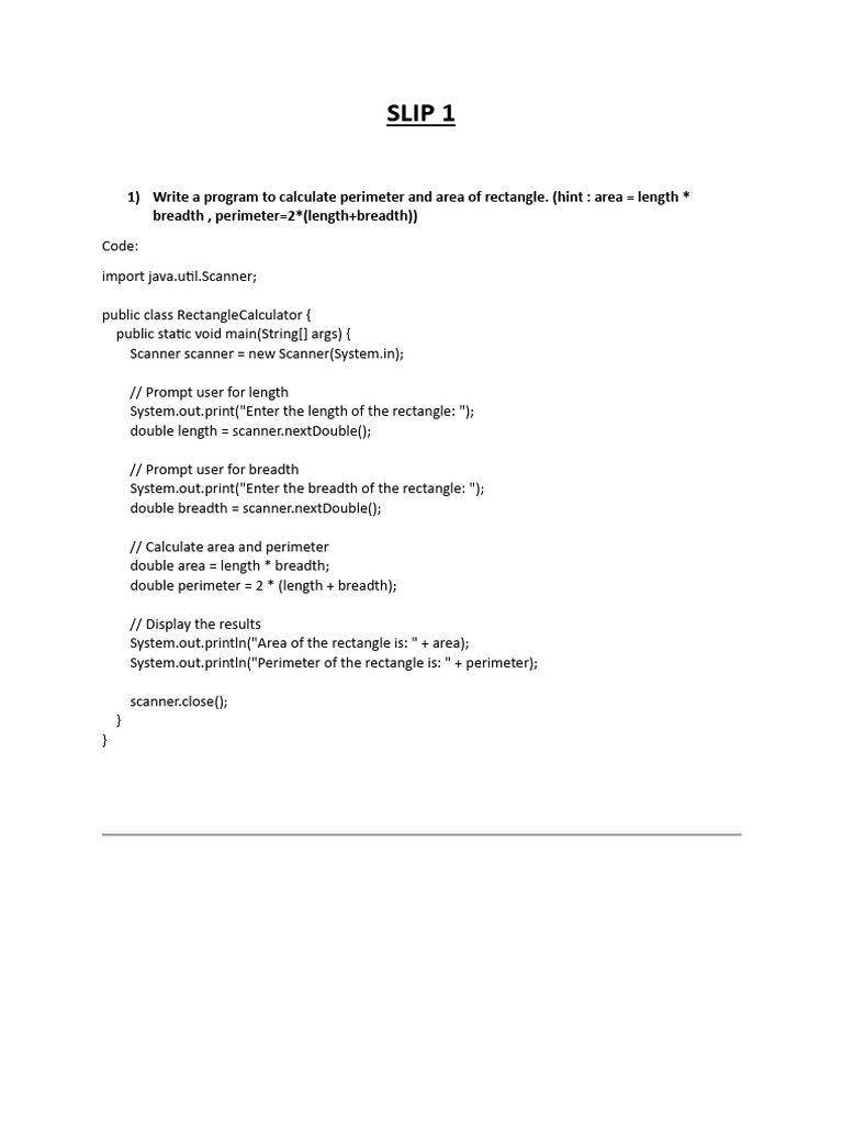 Java Programs for Geometry and Orders | PDF | Boolean Data Type ...