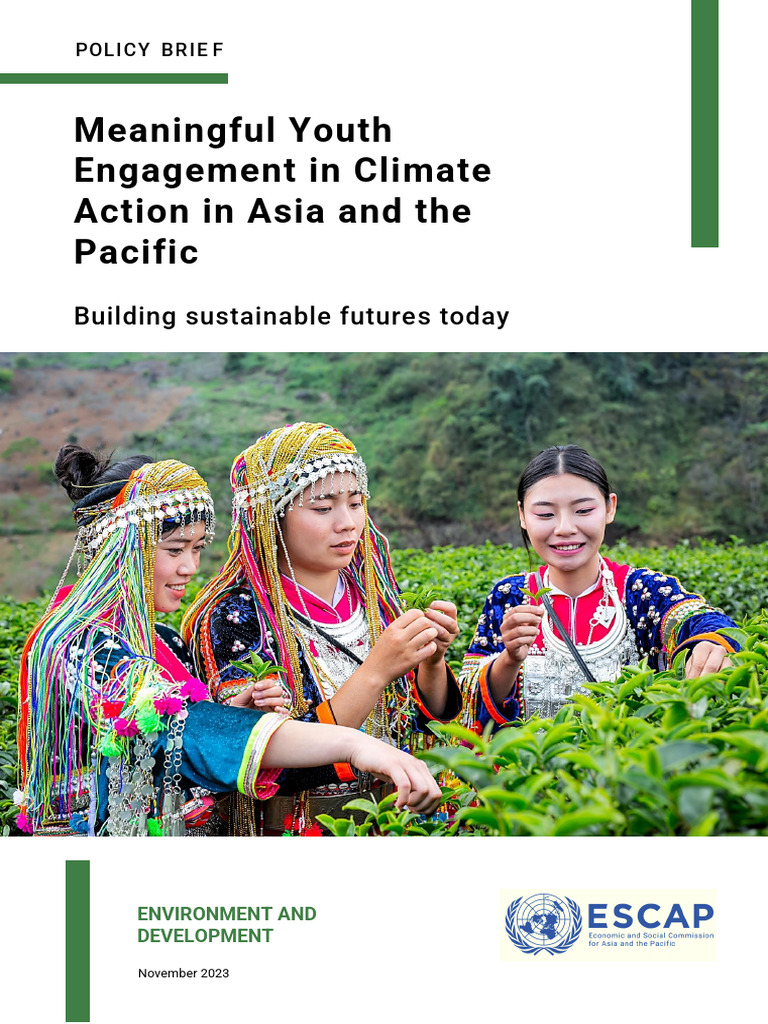 Youth Climate Action in Asia-Pacific | PDF | Climate Change Mitigation ...