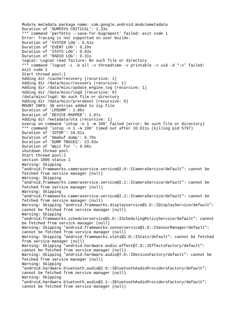 Bugreport NEW - 24 TP1A.220624.014 2025 05 05 17 19 33 Dumpstate - Log ...