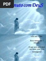 1minutocomDeus