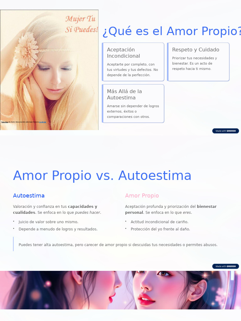 Claves para Cultivar el Amor Propio | PDF | Autoestima | Amor