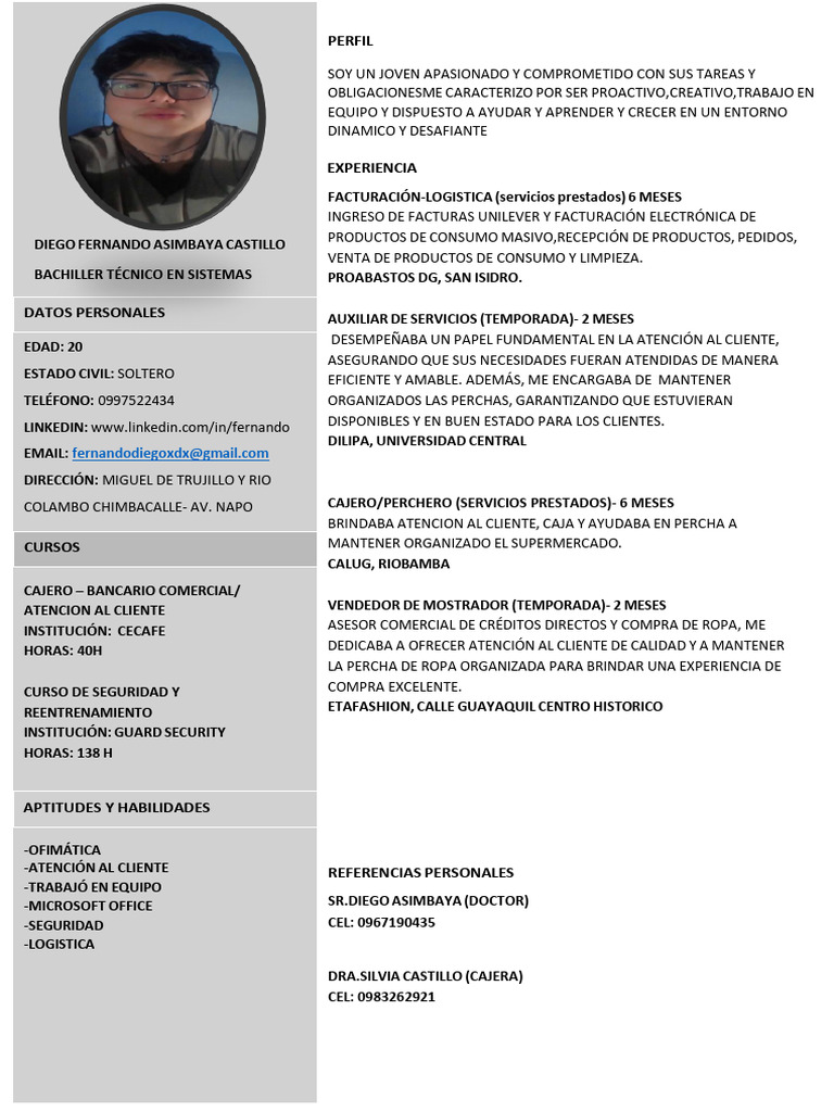 Perfil Profesional en Atención al Cliente | PDF | Servicio al Cliente ...