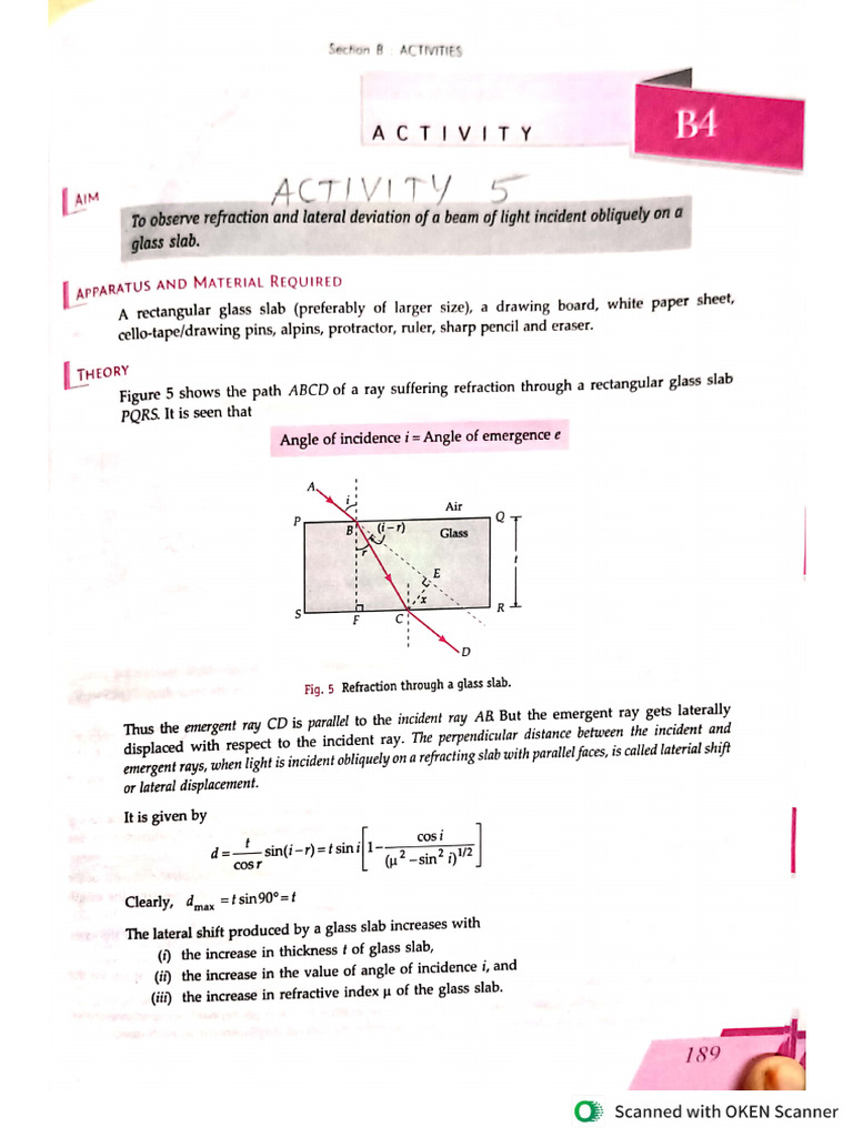 Physics Activity 5 | PDF