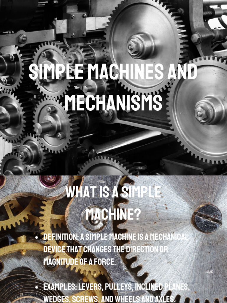 Understanding Simple Machines Basics | PDF