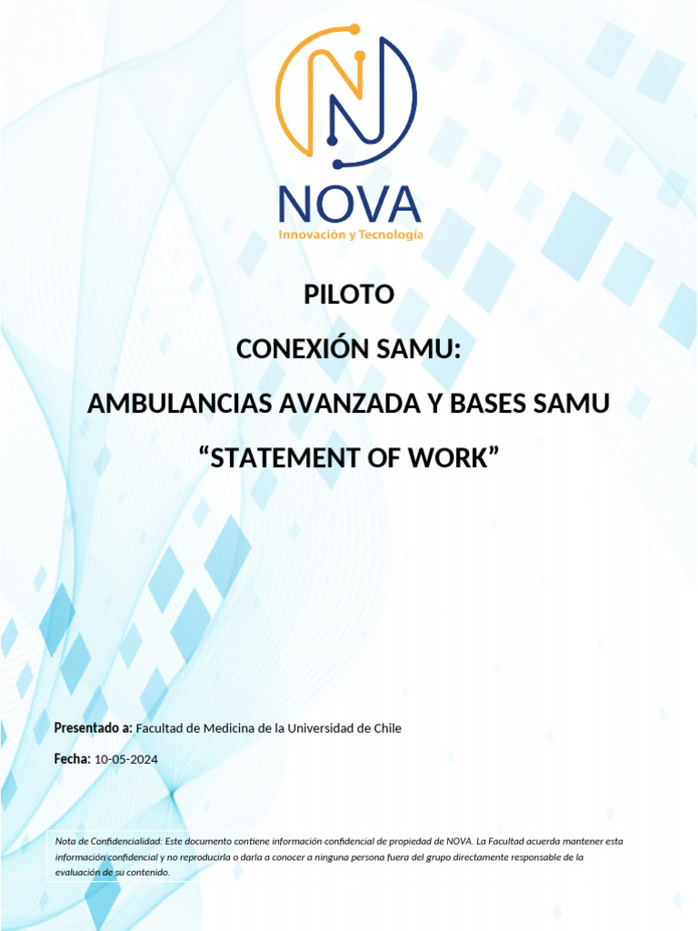Sow Samu | PDF | Ambulancia | Enrutador (Computación)
