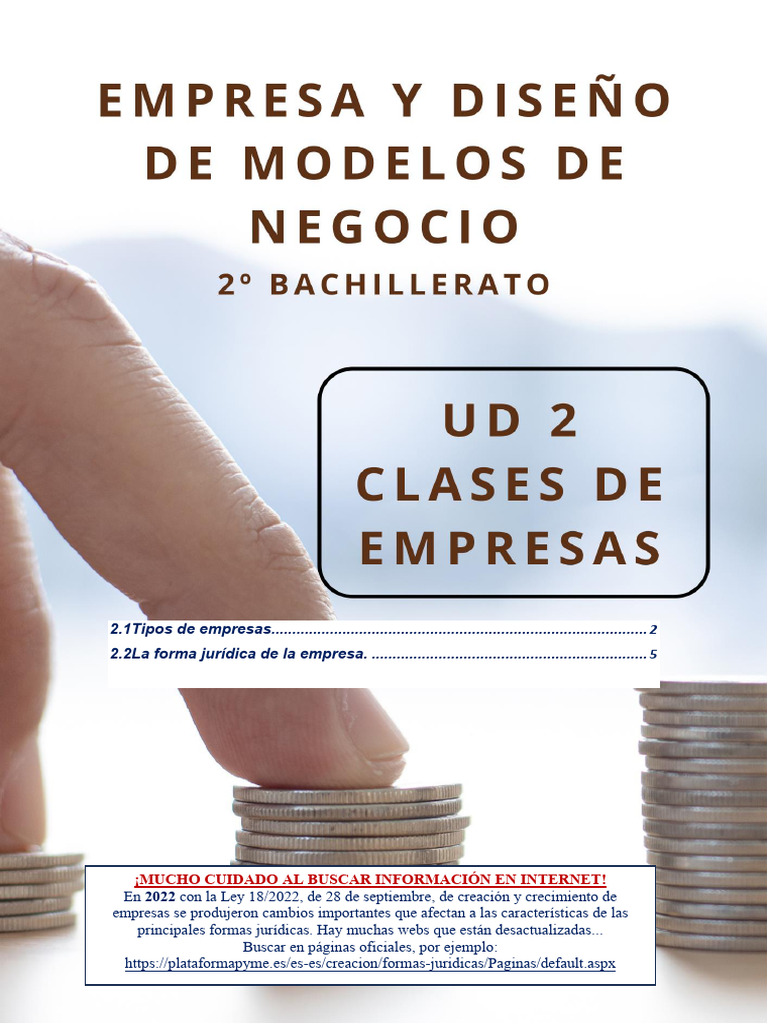 Tipos y Clasificación de Empresas | PDF | Business | Sociedad de ...