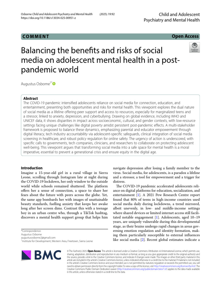 EBSCO-FullText-10 05 2025 | PDF | Mental Health | Adolescence