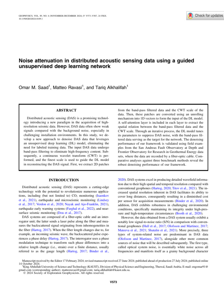 Noise Attenuation in Distributed Acoustic Sensing Data Using A Guided ...