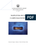 Relazione: Campo Magnetico Mappatura