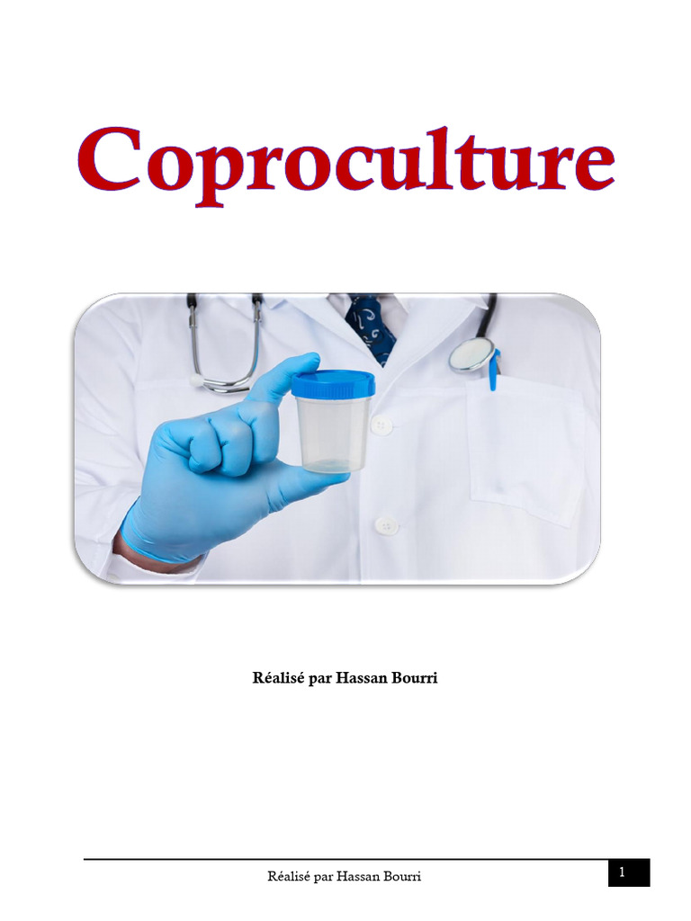 Analyse de la coproculture intestinale | PDF | Escherichia coli ...
