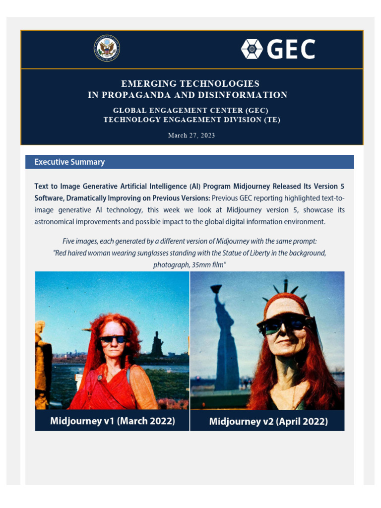 2303 Emerging Technology Weekly Report | PDF | Artificial Intelligence ...