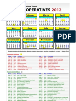 Calendar 2012
