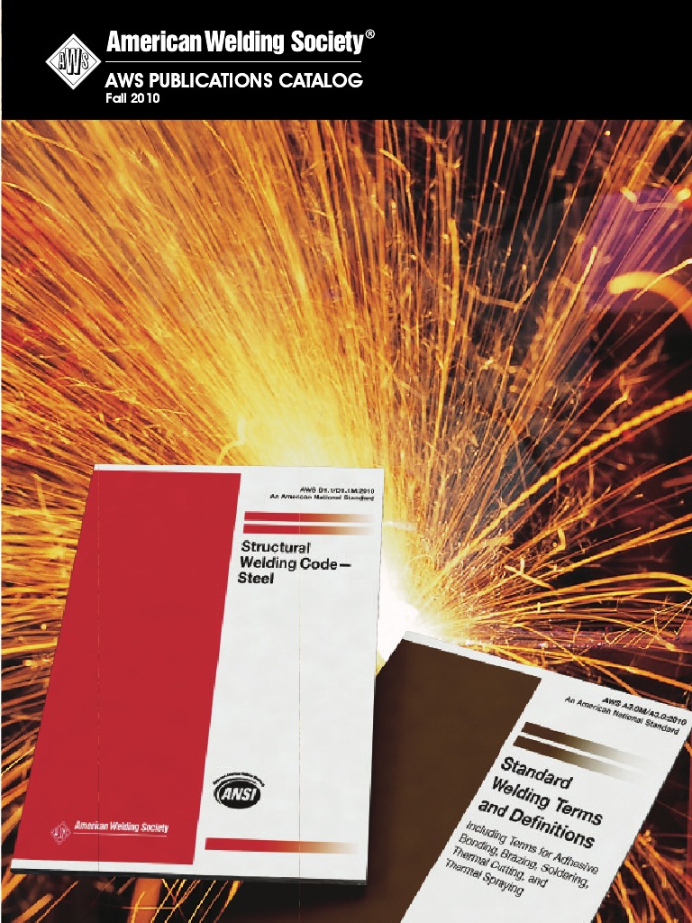 AWS Catalogue | PDF | Welding | Construction