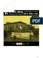 Reporte DDHH LGTB Peru 2011