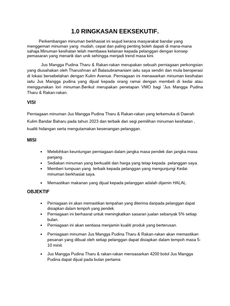 1.0 Ringkasan E-Wps Office | PDF