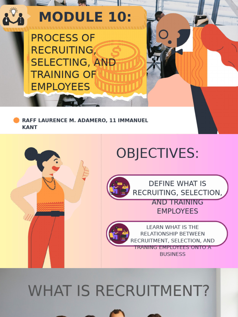 Org and Management 11 | PDF | Recruitment | Employment
