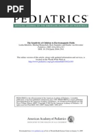 Download Pediatrics Sensitivity of Children to Electromagnetic Fields PKheiferts Epacholi Saunders by felitru11 SN93311762 doc pdf