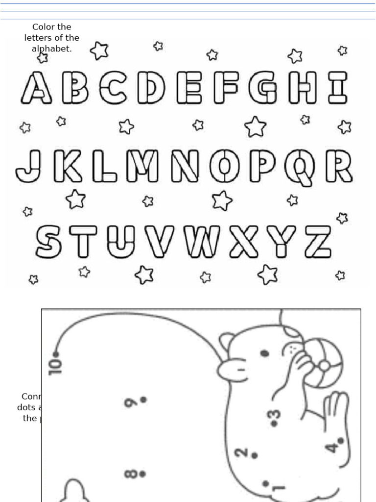 Coloring Alphabet | PDF