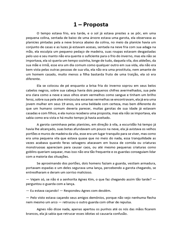 Amor Proibido em Vila Congelada | PDF | Escravidão | Amor