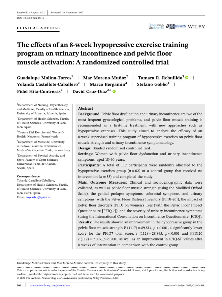 Molina-Torres Et Al. - 2023 - The Effects of An 8-Week Hypopressive ...