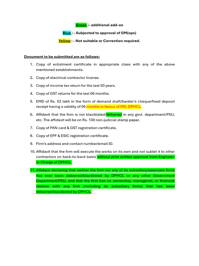Additional AMC Clauses To Be Add in T&C | PDF | Breach Of Contract